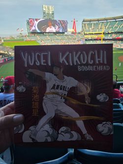 Angels yusei kikuchi bobblehead