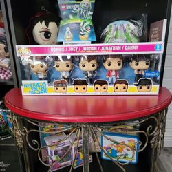 NKOTB New Kids On The Block Funko Pop Set Of 5