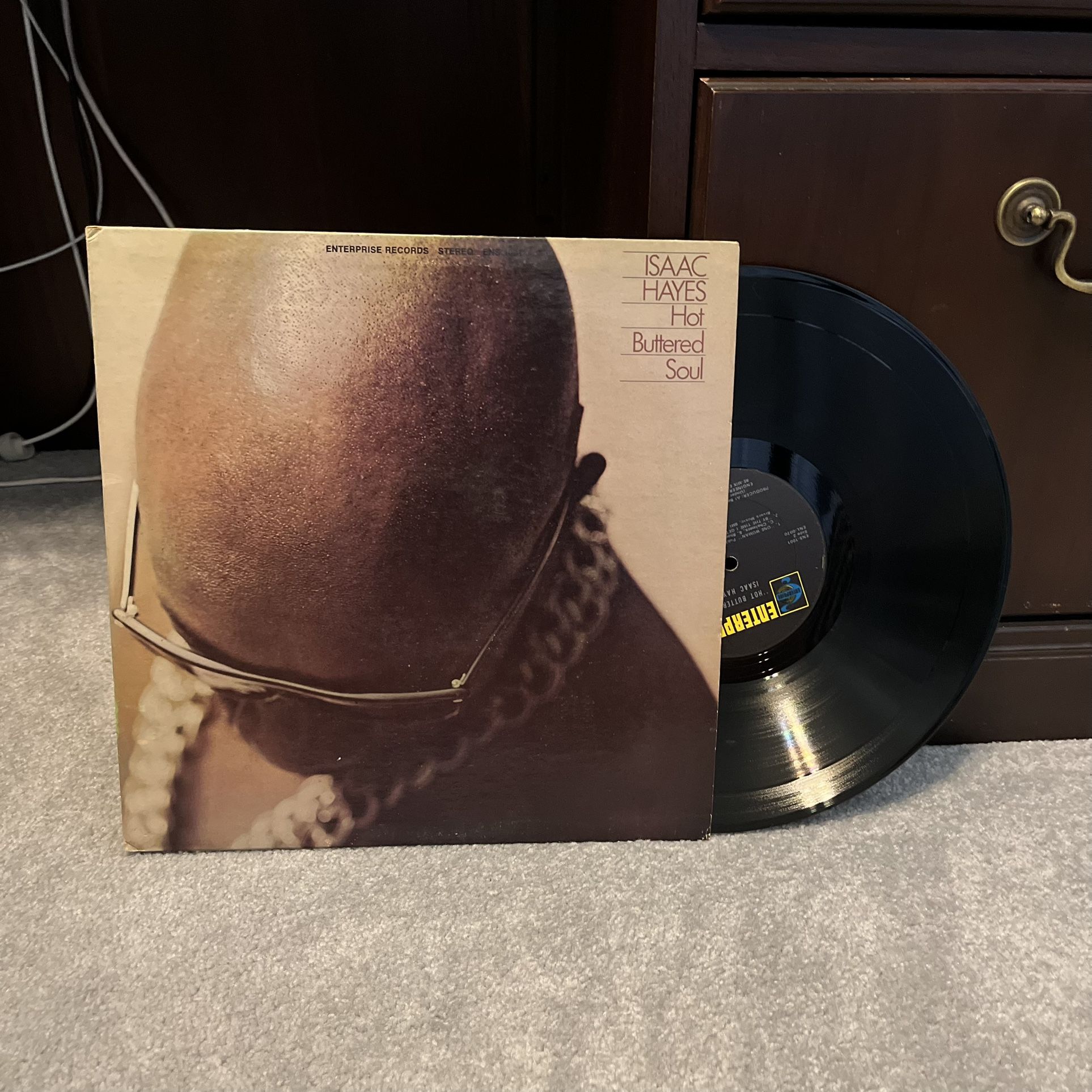 Isaac Hayes - Hot Buttered Soul Vinyl Record Vintage 1969 Album OG US