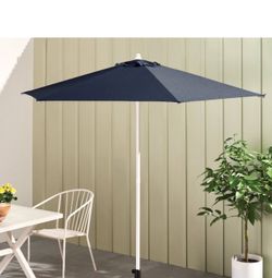 7.5 FT Blue Patio Umbrella Outdoor Market Shade New Sealed