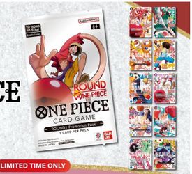 One piece tcg round 1 promo pack