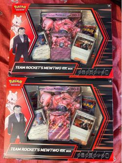 Pokemon cards , Mewtwo ex Box