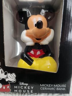 Mickey Mouse Ceramic Bank