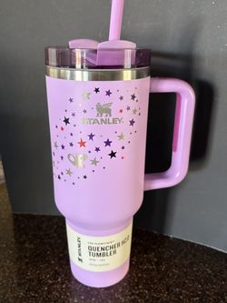 Olivia Rodrigo Lavender Stars Stanley 40 Oz. Tumbler Cup - New