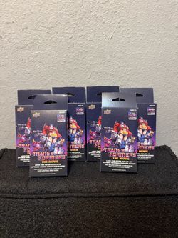 Upper Deck Transformers The Movie Trading Card Packs