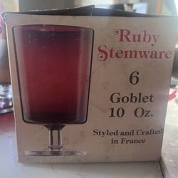 Ruby Stemware 