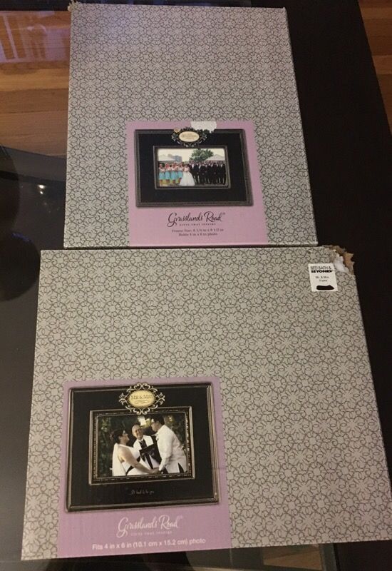 Wedding frames BRAND NEW!