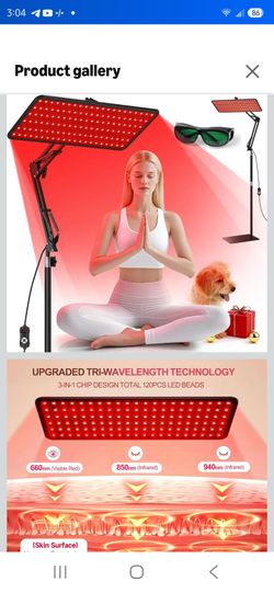Morfone Red Light Therapy for Body/Face