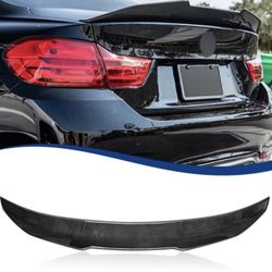 BMW 4 SERIES GRAND COUPE 4D F36 TRUNK SPOILER REAL CARBON FIBER PSM STYLE