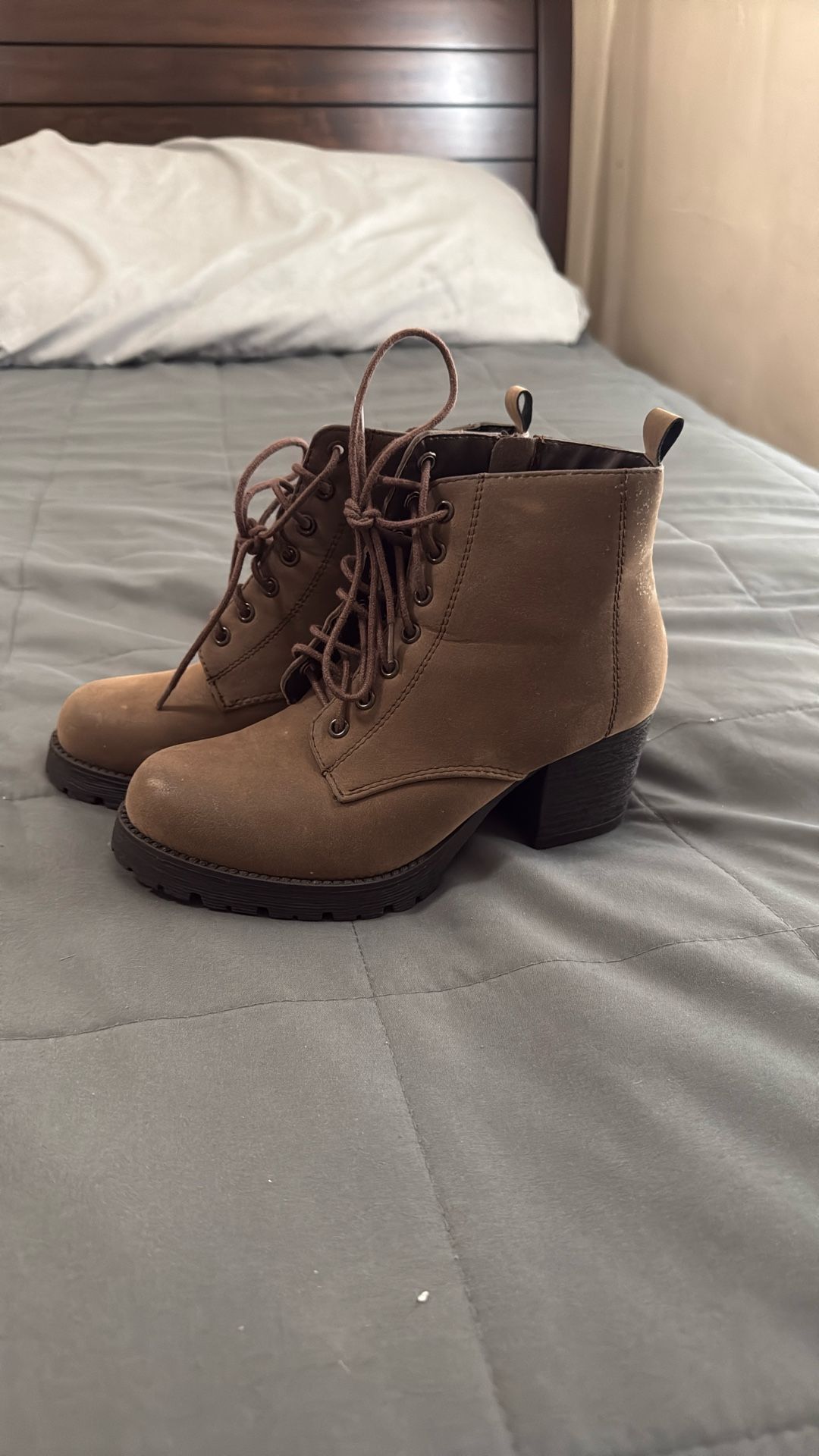 Short Heel Boots