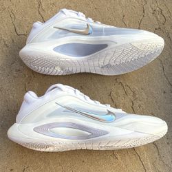 New Nike A’ja Wilson A’One White Basketball Shoes Women’s 6, Youth 4.5y