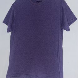 Gildan Purple/White t-Shirt 