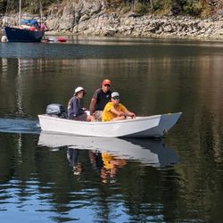 10 Foot Dinghy With New Yamaha 9.9 HP Outboard