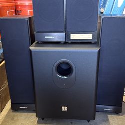 Proton 303-302 speakers plus subwoofer
