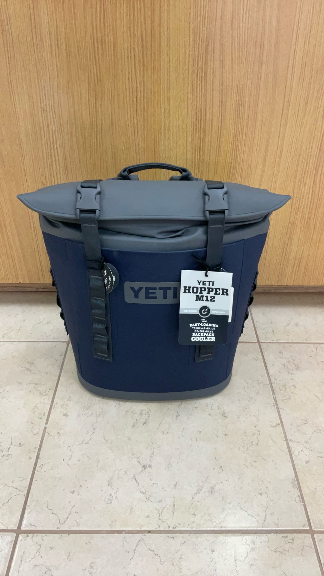 YETI HOPPER M12 BACKPACK COOLER.