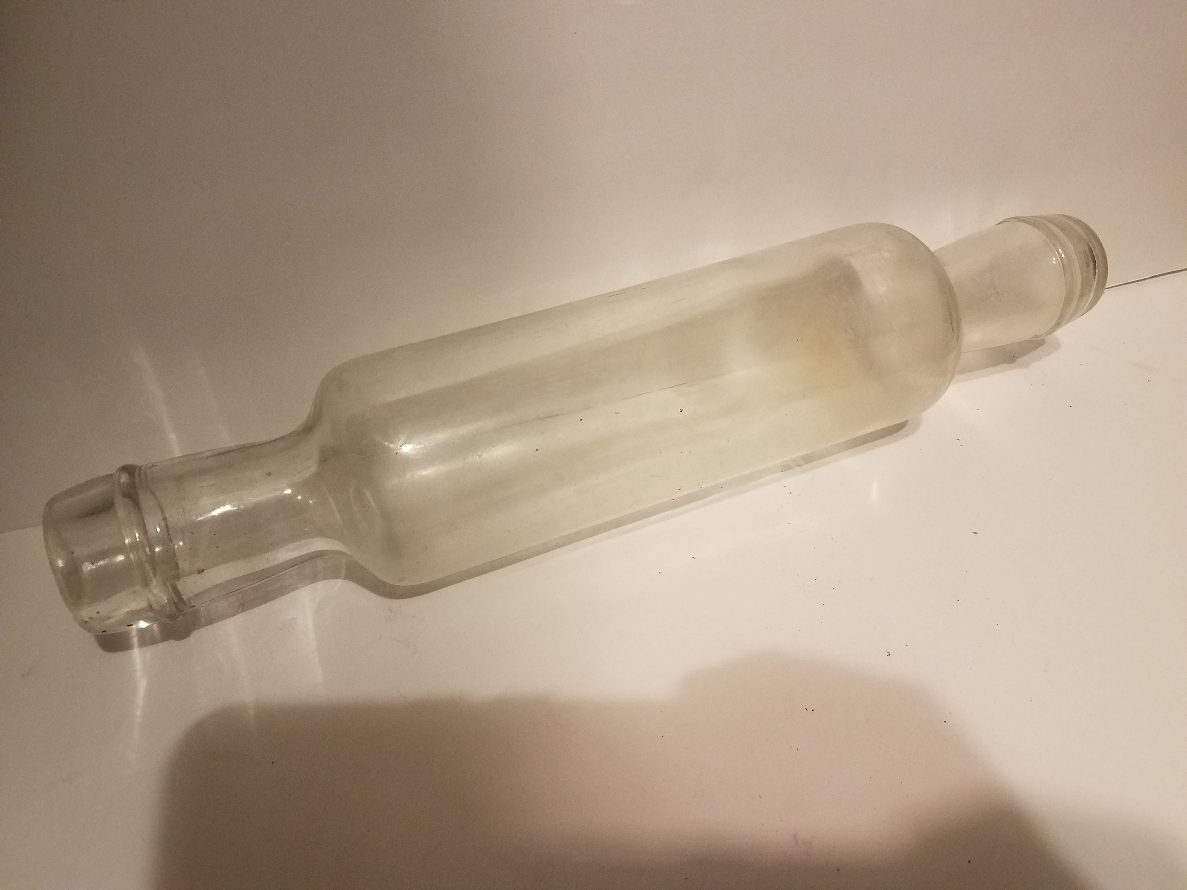 Antique Glass Rolling Pin