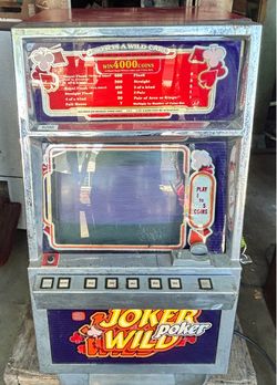 Vintage IGT Joker Wild Poker Machine – Early 1980s