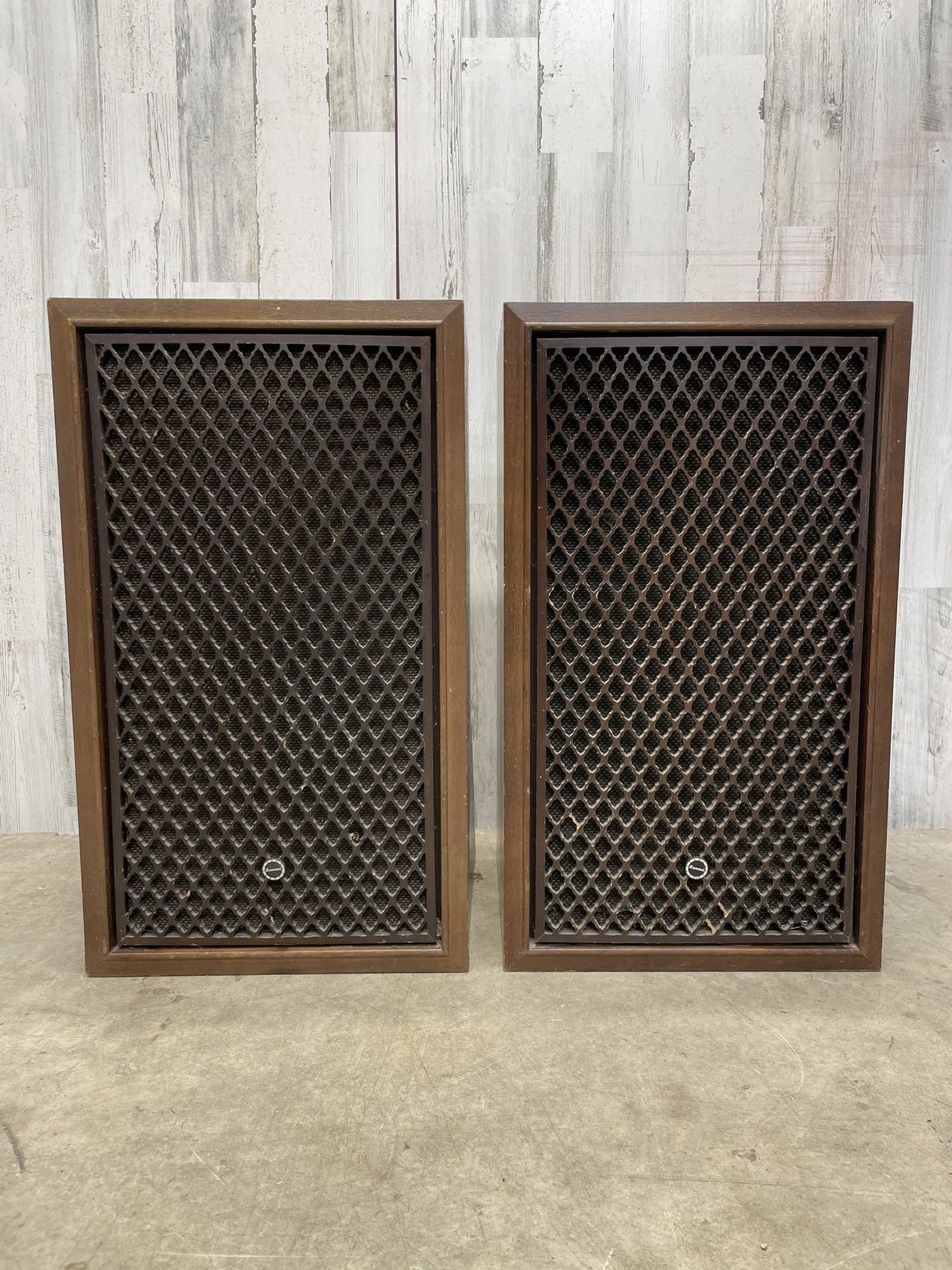 Mid Century Sansui Speakers