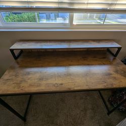 Wood-metal Desk