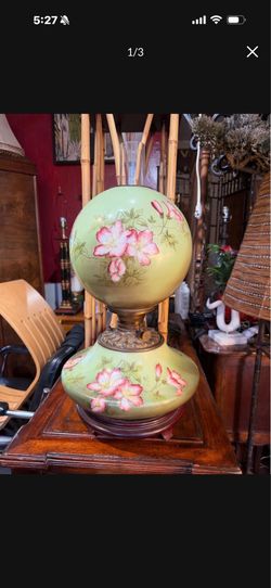 Beautiful Antique hand painted Table Lamp