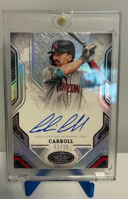 Corbin Carroll Topps Tier One Autograph 3/10