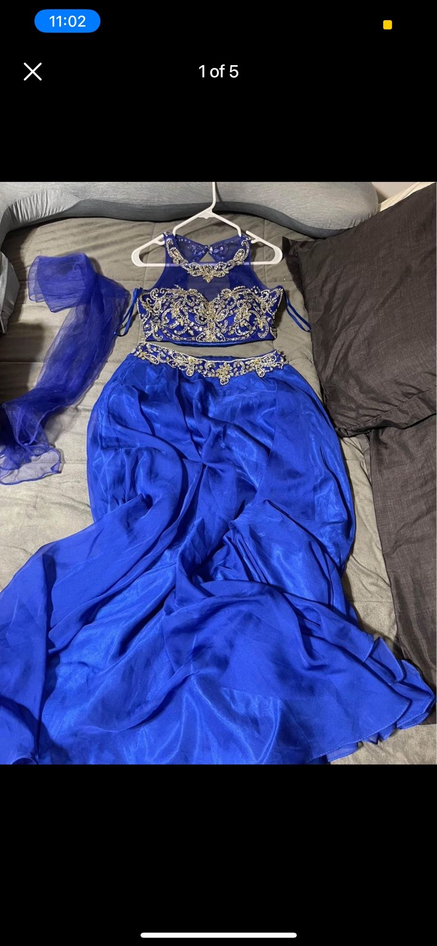 Royal Blue Dress