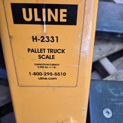 Pallet Jack With Scale 