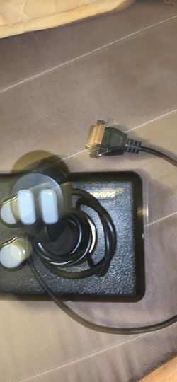 Vintage 1980 Advanced Gravis Analog Joystick Controller IBM PC Flightstick 15pin