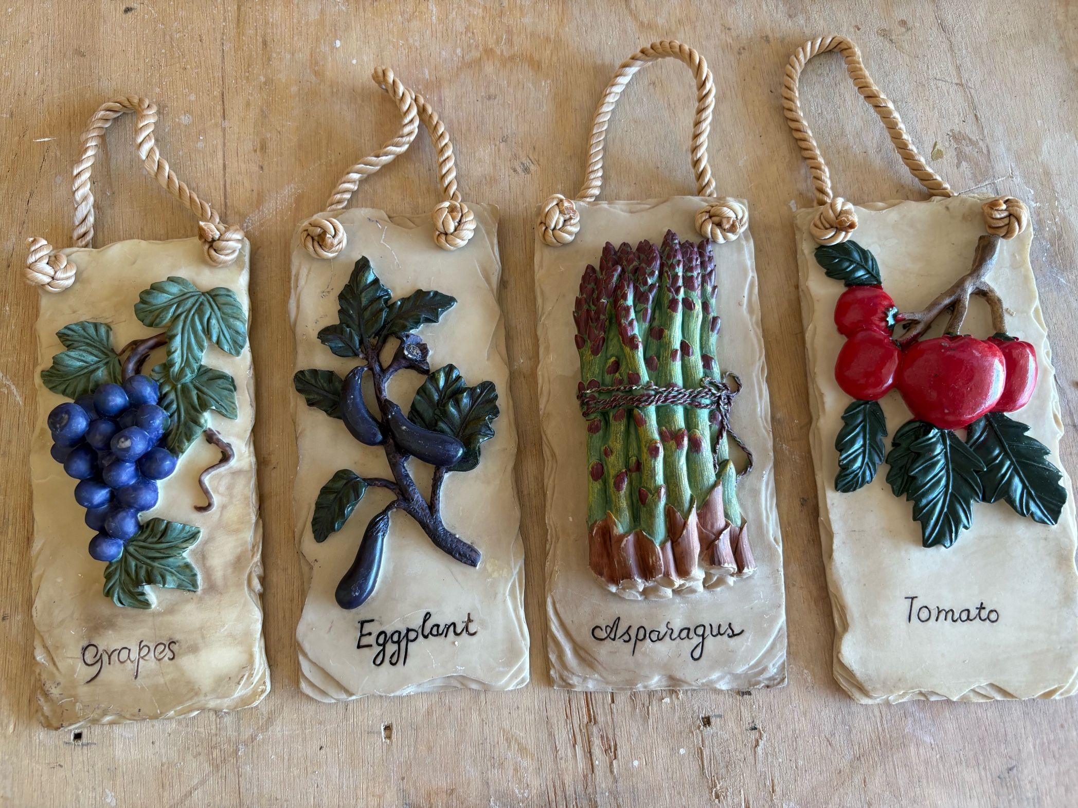 Wall kitchen ornaments (4)