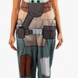 Star Wars Mandalorian Overall Jammies Adult S