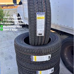 265/60R18 Goodyear Wrangler Fortitude Set of Tires Installed and Balanced Set de Llantas Nuevas Instaladas y Balanceadas
