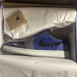 Nike Air Jordan 1 Retro Low OG Zion Williamson Voodoo Alternate  Men’s Size 12