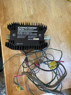 Concord stereo amplifier  vintage working
