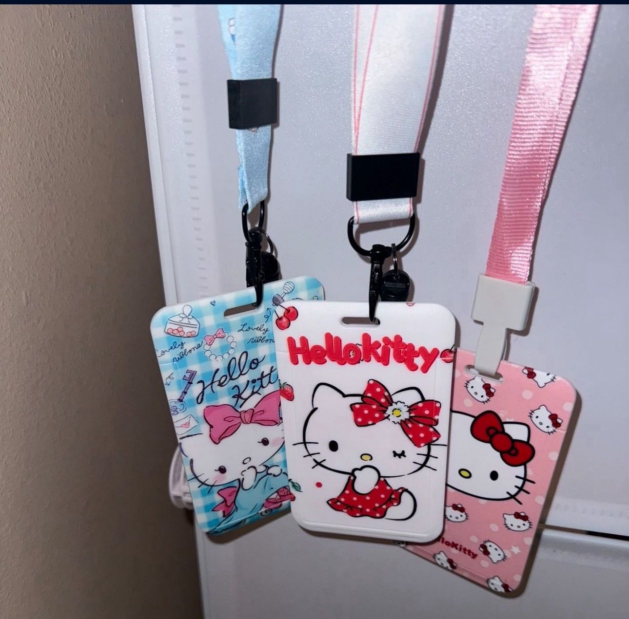 Hello Kitty Id Holders Lanyards