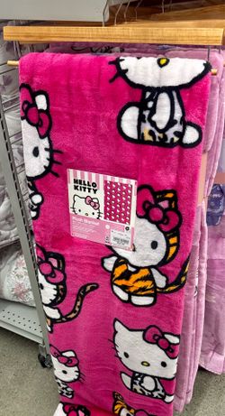 Hello Kitty Cheetah Twin Throw