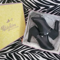 Brighton peep toe heals