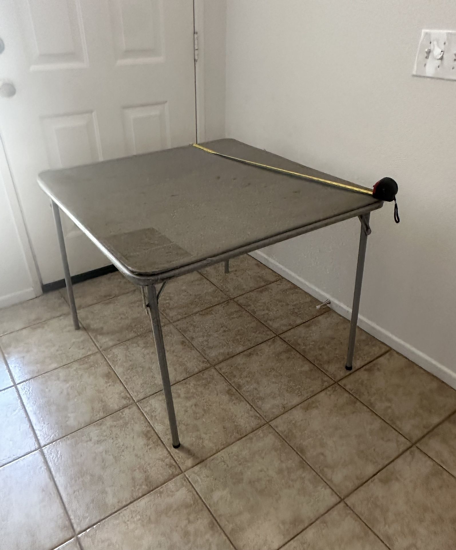 Folding Card Table (used).