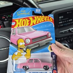 Hot Wheels The Simpsons Car