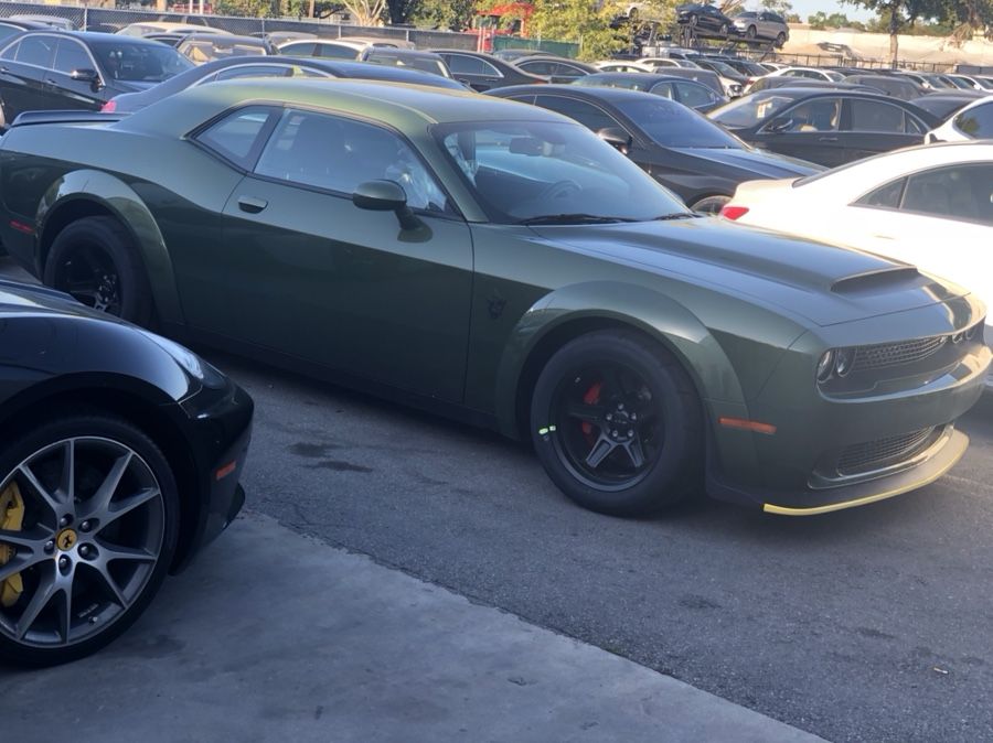 2018 DODGE CHALLENGER SRT8 DEMON