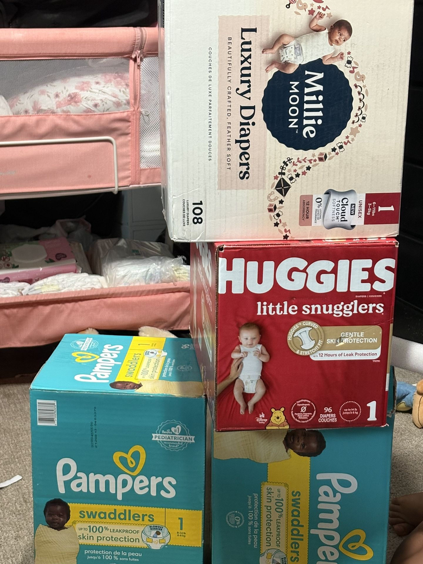 Diapers Size 1