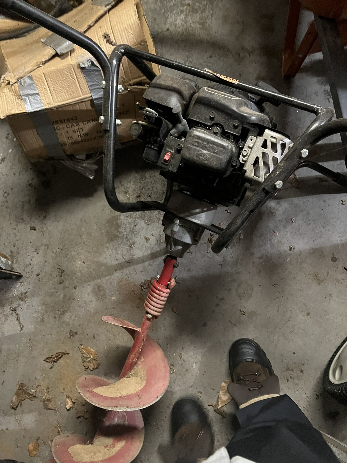 Earthquake Power Auger