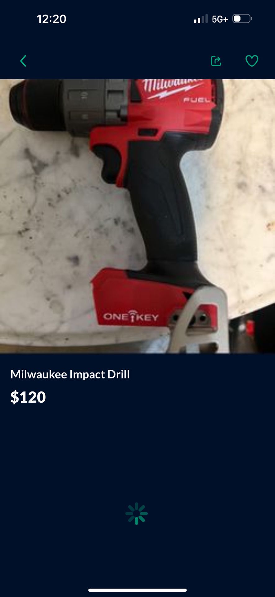 Milwaukee Drill 