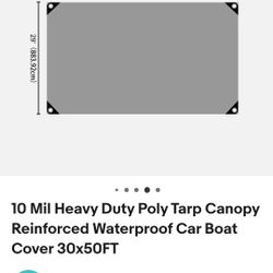 Poly Tarp 30X50