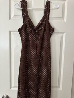 Polkadot maxi dress