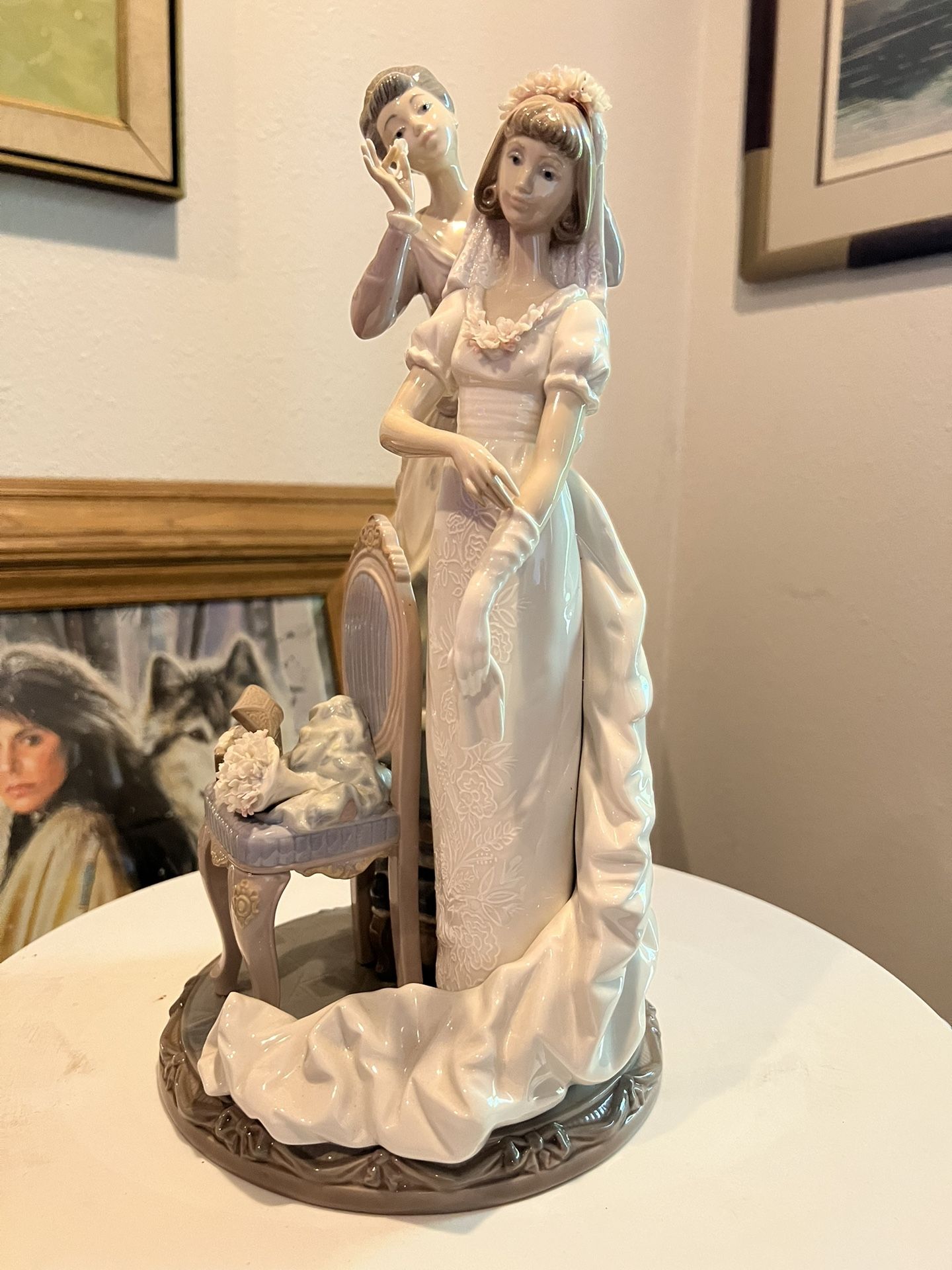 My Wedding Day Retired Lladro Figurine Beautiful 