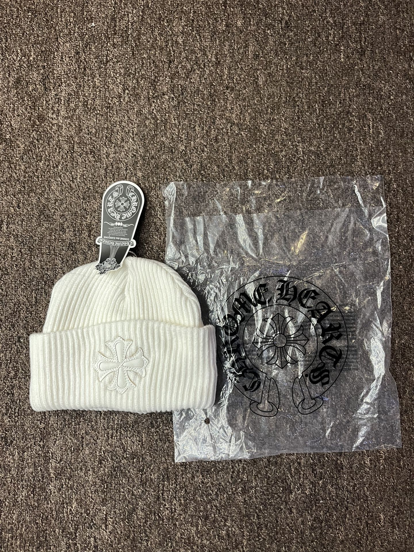 White Chrome Hearts Beanies