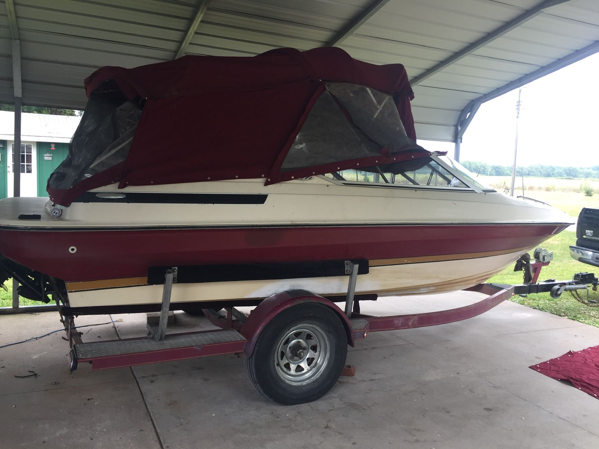 Boat cabin tent cover