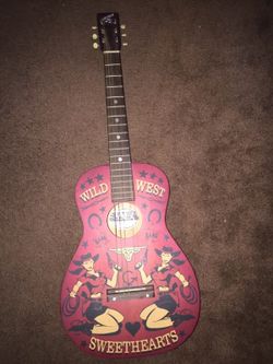 Gretsch "Wild West sweethearts" guitar