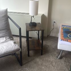 End Table + Lamp (2 Sets)