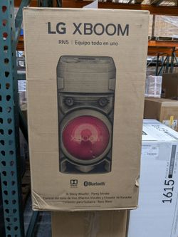 LG XBOOM RN5 Wireless Party Speaker | 8” Woofer, LED Lights, Karaoke